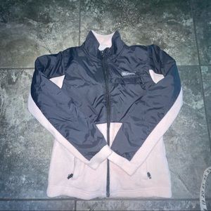 Columbia Fleece Nylon Jacket Girls M